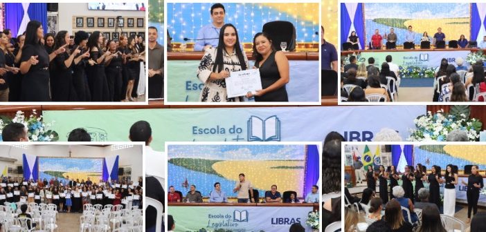 Câmara Municipal realiza cerimônia de certificação dos concluintes dos Cursos Básico e Avançado de Libras